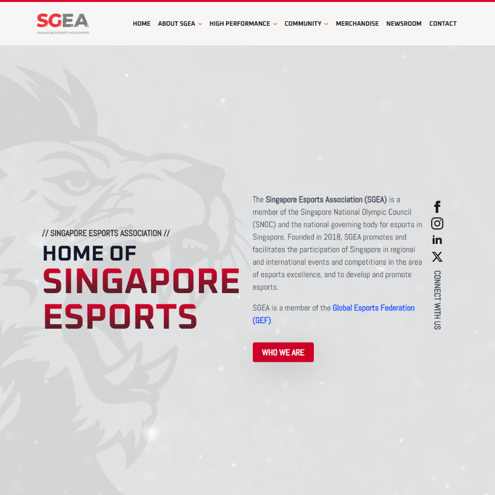 SGEA Corporate Site
